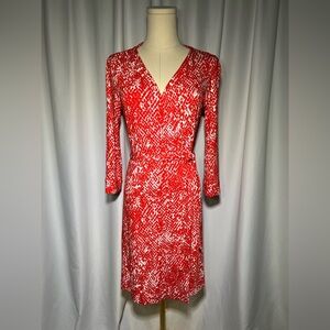 Diane von Furstenberg DVF Julian Two Wrap Mini Dress | 6